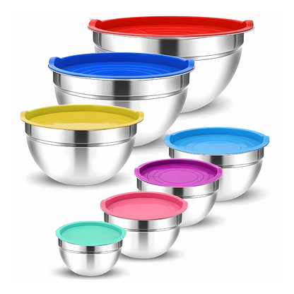 Set de 7 Bowls con tapa